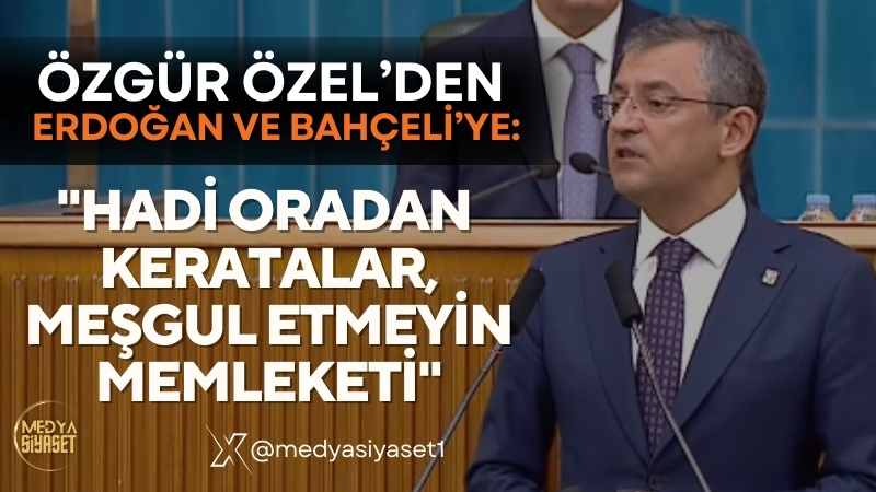 CHP Genel Başkanı Özgür Özel’den Erdoğan’ın ’50+1′ çıkışına yanıt!