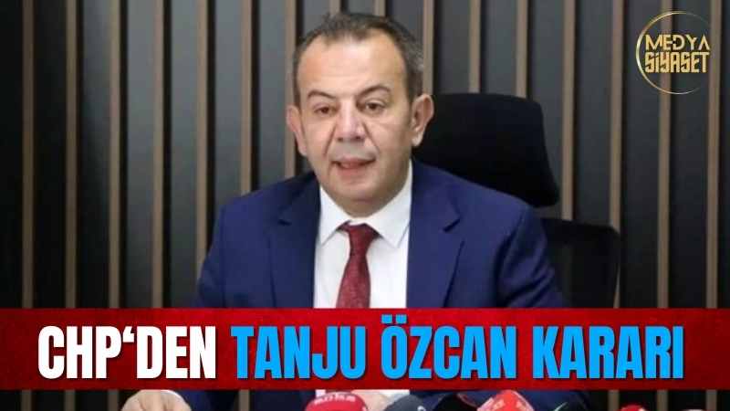 CHP’den Tanju Özcan kararı