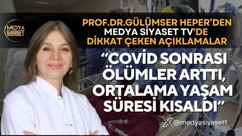 Prof.Dr.Gülümser Heper :Sağlıkta emperyalist bir saldırı ile karşı karşıyayız…