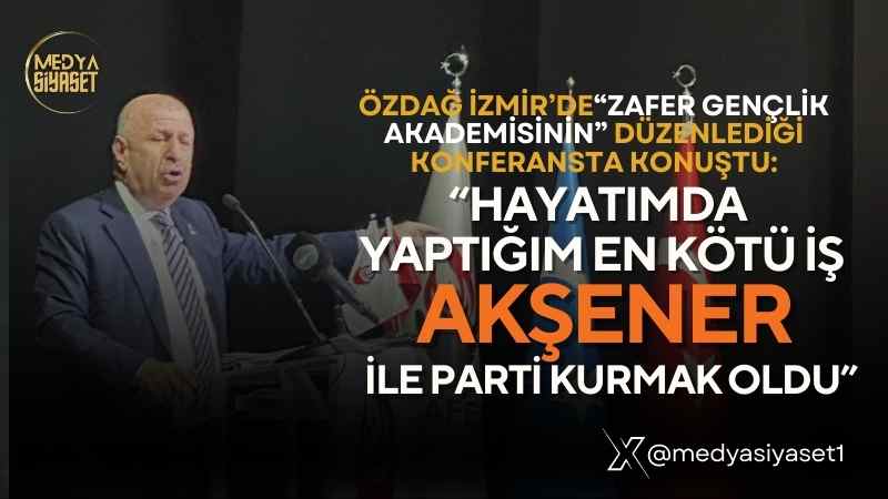 Zafer Partisi Lideri Ümit Özdağ Siyasette Yaptığı En Kötü İşi Açıkladı