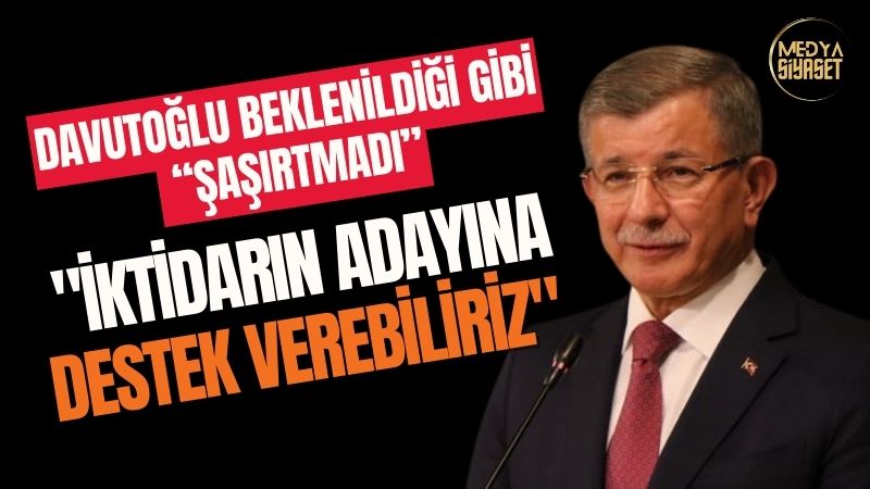 Ahmet Davutoğlu’ndan ‘yerel seçim’ çıkışı