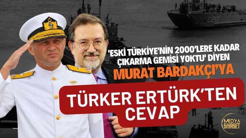 Türker Ertürk:Murat Bardakçı’nın söyledikleri doğru değil