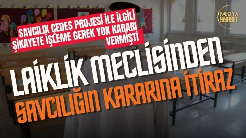 Laiklik Meclisinden savcılığın kararına itiraz : Çocuklarımızı gerici karanlığa teslim etmeyeceğiz.