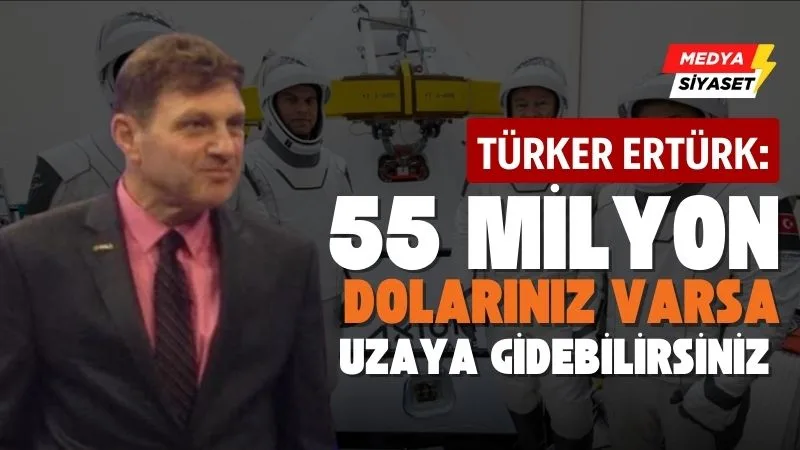 Türkiye’nin ilk uzay yolculuğuna saatler kala Türker Ertürk’ten dikkat çeken açıklama