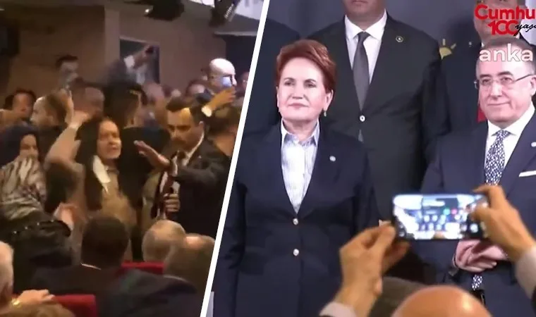 İYİ Parti karıştı! Etimesgut adayı Hilmi Özer protesto edildi: ‘Kürşad Zorlu, Burak Akburak istifa’ ve ‘Başkan Mansur Yavaş’ sloganları atıldı