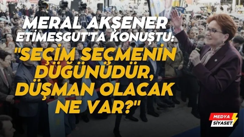 Meral Akşener, Etimesgut’ta partisinin seçim koordinasyon merkezi açılışında konuştu