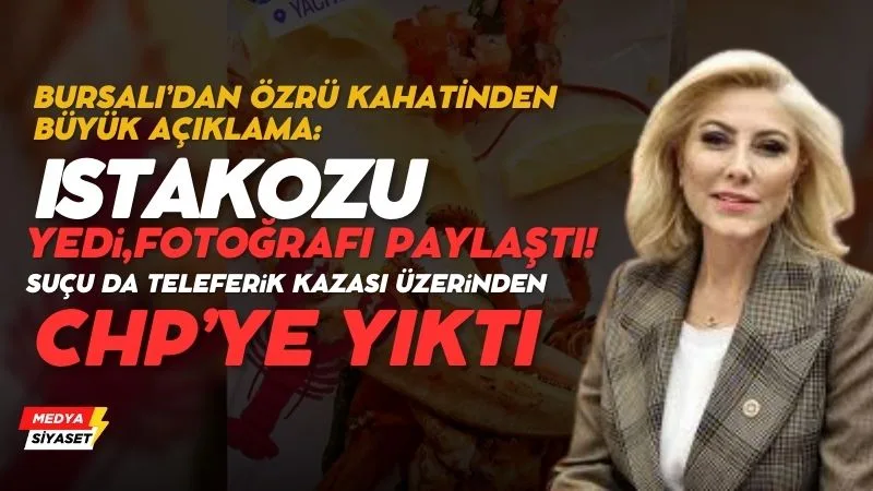 AKP’li Şebnem Bursalı’dan ‘ıstakoz’ eleştirilerine yanıt: ‘Gündem değiştirmeye yönelik’
