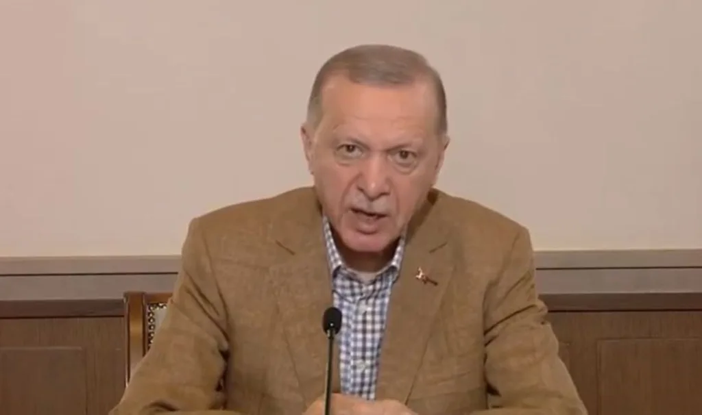 Taksim’de polisin müdahalesi sürerken Erdoğan’dan 1 Mayıs paylaşımı