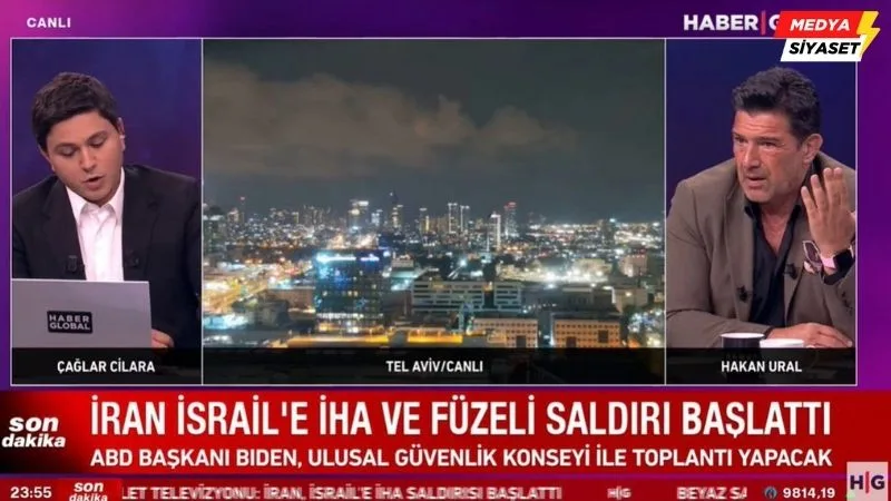Haber Global’de İran’ın İsrail’e saldırısını yorumlayan Hakan Ural’a AKP’li isimden tepki: ‘Kibariye kardeşimiz niye hâlâ uzman olamadı?’
