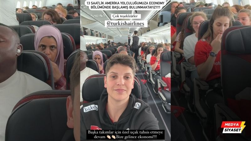 Ebrar Karakurt’tan THY’ye tepki: ‘Başka takımlar için özel uçak…’