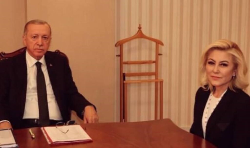 Erdoğan ‘ıstakoz’ paylaşımıyla gündeme gelen Şebnem Bursalı’yla görüştü