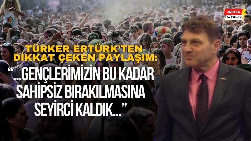 Gençlerimizin bu kadar sahipsiz bırakılmasına seyirci kaldık…
