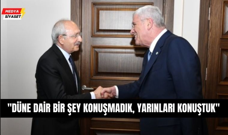 Kemal Kılıçdaroğlu İYİ Parti Genel Başkanı Müsavat Dervişoğlu’nu ziyaret etti