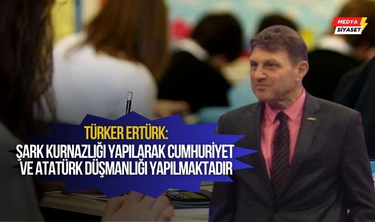 Okulların yarın ‘Çanakkale’den Gazze’ye Vatan Savunması’ dersi ile başlayacak olmasına Türker Ertürk’ten tepki