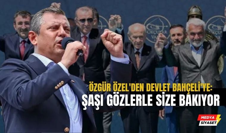 Özgür Özel’den Devlet Bahçeli’ye ‘HÜDA PAR’ tepkisi: Şaşı gözlerle size bakıyor