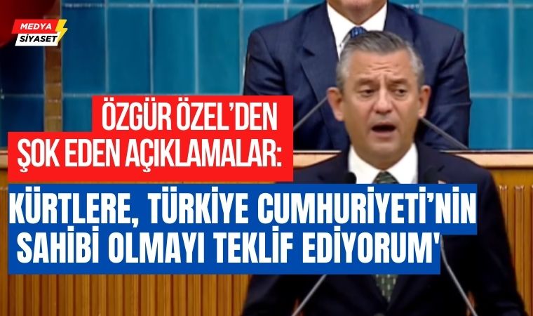 Özgür Özel’den Devlet Bahçeli’nin ‘Öcalan’ çağırısına destek