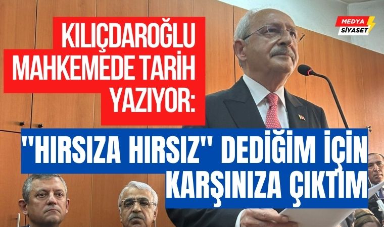 Kemal Kılıçdaroğlu : Ne bu devleti ne de bu milleti ” Köhne Bizans’ın Yıldız Burcunda oturan baykuş” özentilerine bırakmayacağız