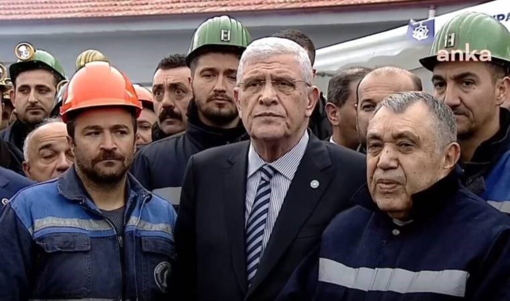 Müsavat Dervişoğlu’ndan Çayırhan Termik Santrali’nde eylem yapan madencilere destek