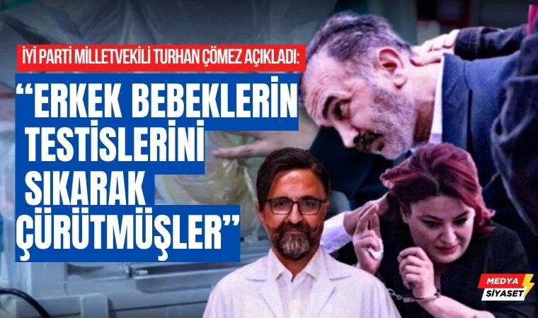 Yenidoğan çetesi duruşmasına katılan İYİ Partili Turhan Çömez’den adliye önünde açıklama