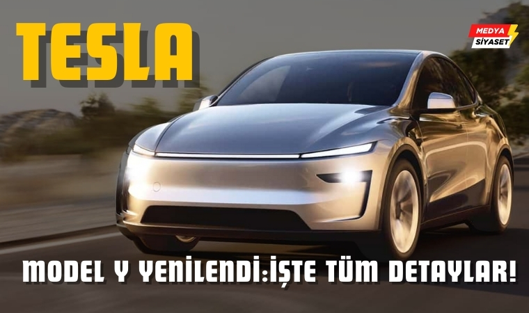 Tesla Model Y Yenilendi: Daha Akıllı, Daha Konforlu, Daha Verimli!