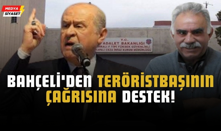 MHP lideri Devlet Bahçeli’den teröristbaşının çağrısına destek açıklaması geldi