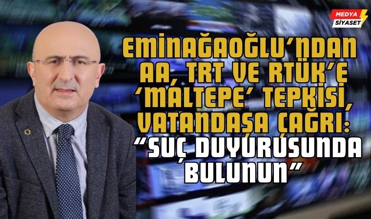Ömer Faruk Eminağaoğlu’ndan Vatandaşa Çağrı: “Suç Duyurusunda Bulunun, Bu Daha Başlangıç!”