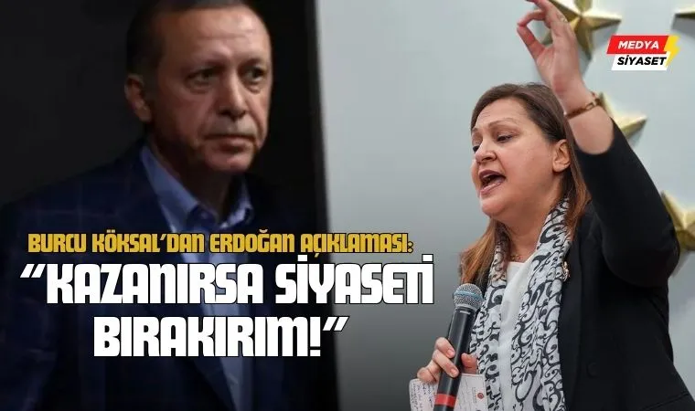 Afyonkarahisar Belediye Başkanı Burcu Köksal: “Erdoğan Kazanırsa Siyaseti Bırakırım!”