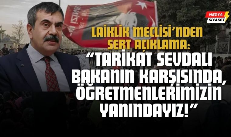 Laiklik Meclisi’nden Açıklama : Sürülen öğretmenlerimizin ve liseli gençlerimizin yanındayız!