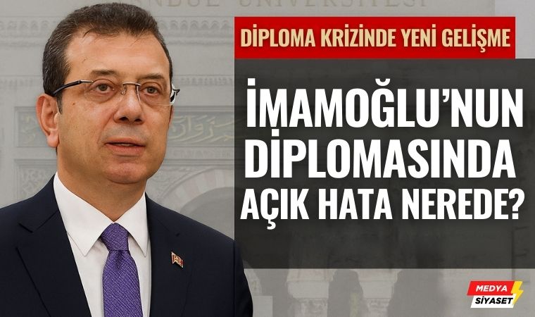 İmamoğlu’nun Diplomasında ‘Yokluk’ ve ‘Açık Hata’ Sorgusu: Mahkeme 4 Kuruma Talimat Verdi