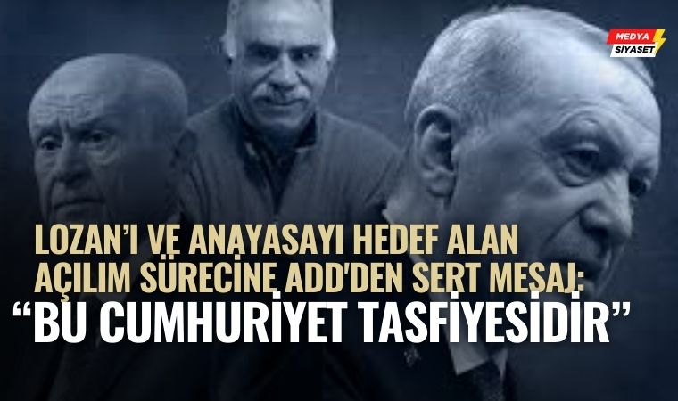 Atatürkçü Düşünce Derneği’nden “Yeni Açılım” Tepkisi: “Millet Terörsüz Türkiye Maskesiyle Zehirlenemez!”