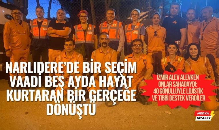 Narlı Mahallesinden Yangın Cephesine: Narlıdere’den Türkiye’ye Örnek Bir Girişim