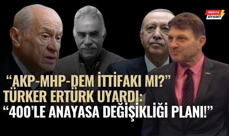 Türker Ertürk’ten Erdoğan’a Sert Tepki: “Bu Tiyatro Bile Değil, Referanduma Hodri Meydan!”