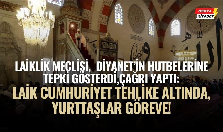 Laiklik Meclisi :Kamu hizmetlerinin dini inançlardan bağımsız yürütülmesinin güvencesi laikliktir!