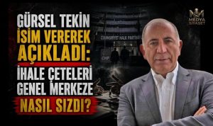“Parti Rant Çarkına Sürüklendi” Gürsel Tekin’den Sert Sözler