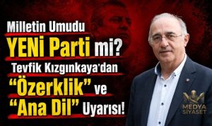 Milletin Umudu ve Güveni – Tevfik Kızgınkaya Yazdı